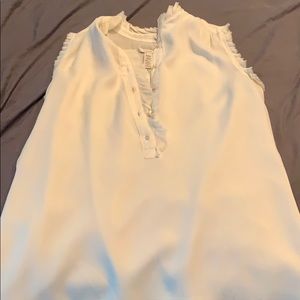 J Crew sleeveless blouse